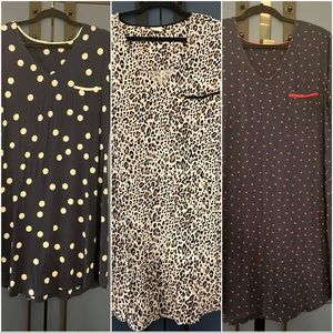 BUNDLE OF 3 SOMA COOL NIGHTS NIGHTGOWNS / ALL SIZE XL